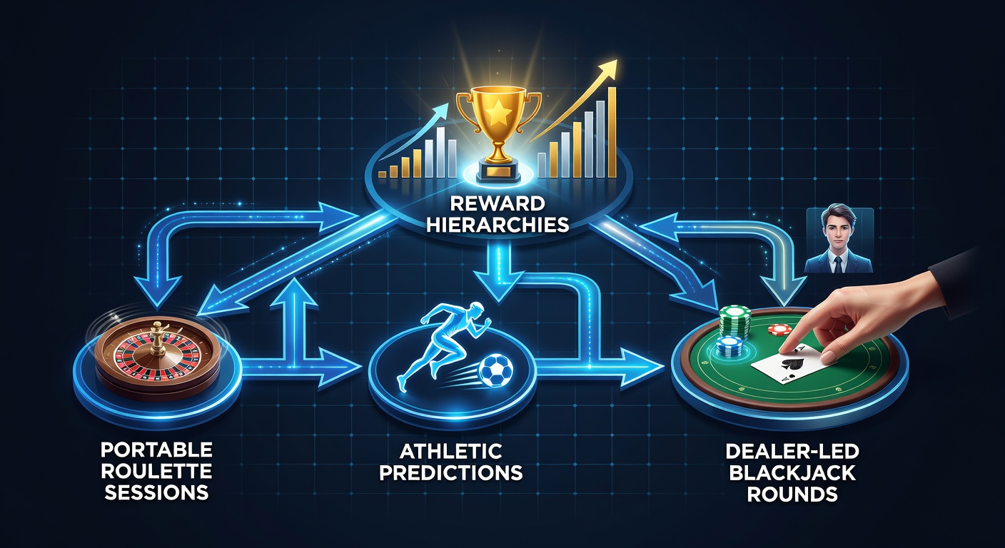 Illustration of digital payment flows linking mobile roulette, sports betting, and live blackjack sessions on a smartphone interface