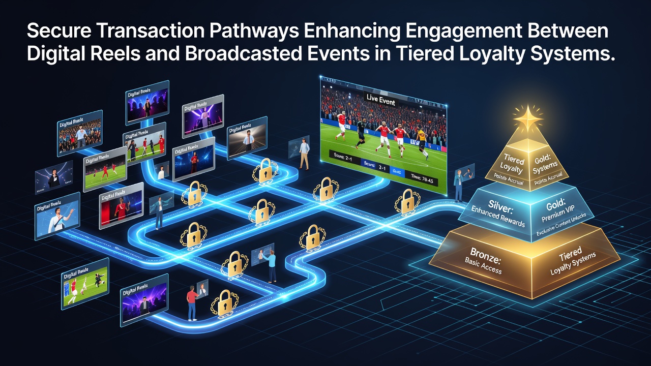 Secure transaction pathways linking digital slot reels to live broadcast events in tiered loyalty programs